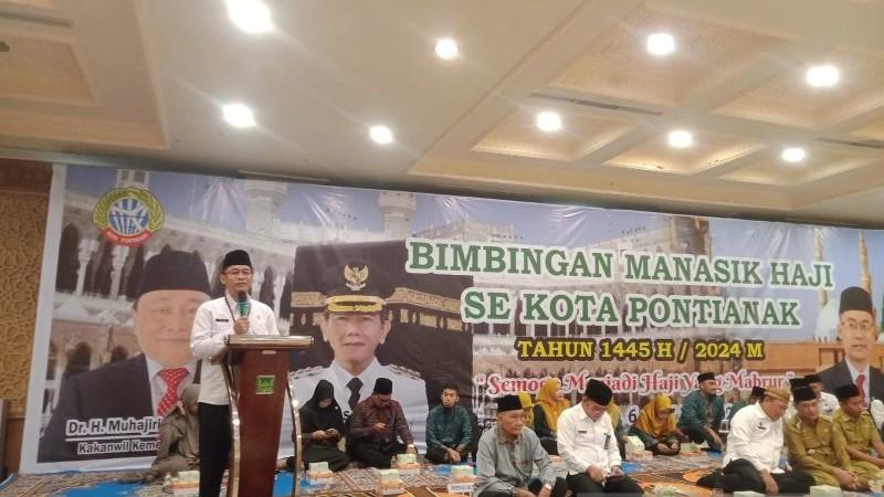 JCH Kota Pontianak Dibagi 3 Kloter, Berangkat pada 30 Mei-1 Juni 2024