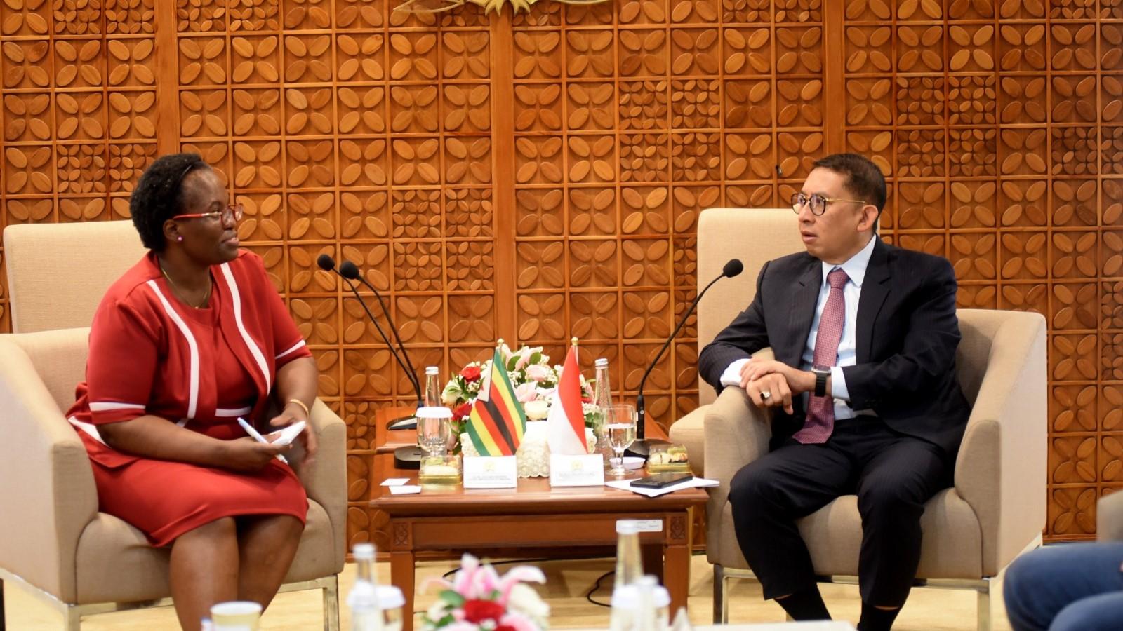 Indonesia dan Zimbabwe Pererat Kerja Sama, Berikan Manfaat di Berbagai Bidang