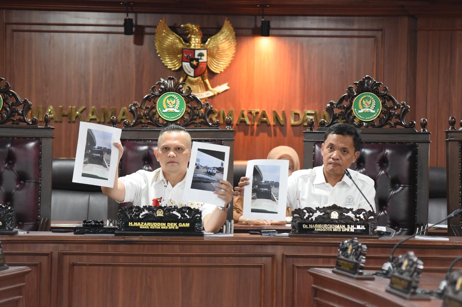MKD DPR RI Lakukan Penertiban dan Tindak Tegas Pemalsuan Pelat Nomor DPR
