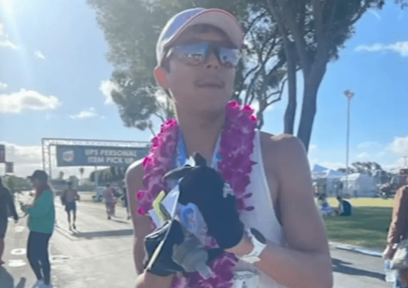 Diberi Air Minum Ayahnya, Pelari AS Didiskualifikasi saat Ikuti Orange County Marathon