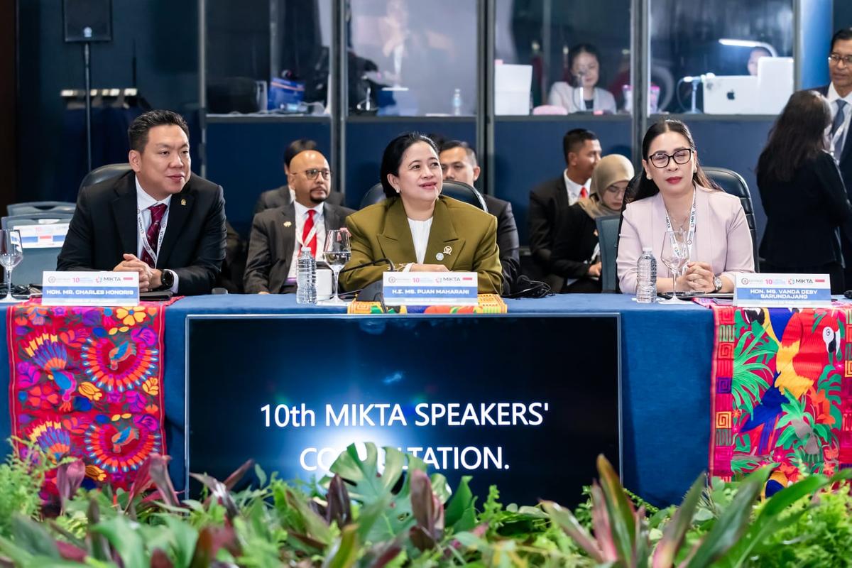Pimpin Diskusi MIKTA, Puan Harap Sektor Perdagangan Tetap Jadi Penggerak Kesejahteraan Masyarakat