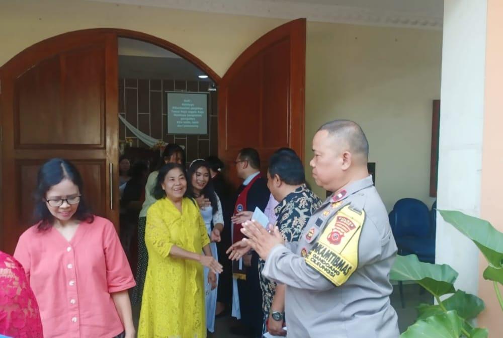 Isa Al Masih, Polsek Cileungsi Amankan 18 Gereja