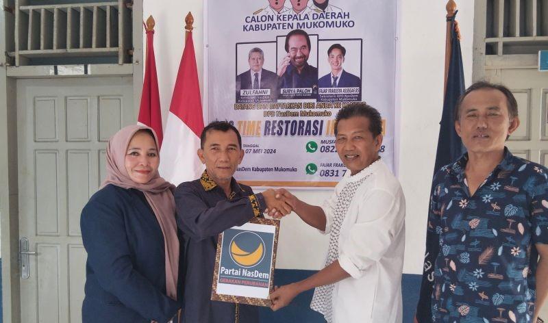 Pilkada Serentak 2024, Nasdem Mukomuko Klaim Tanpa Mahar Politik