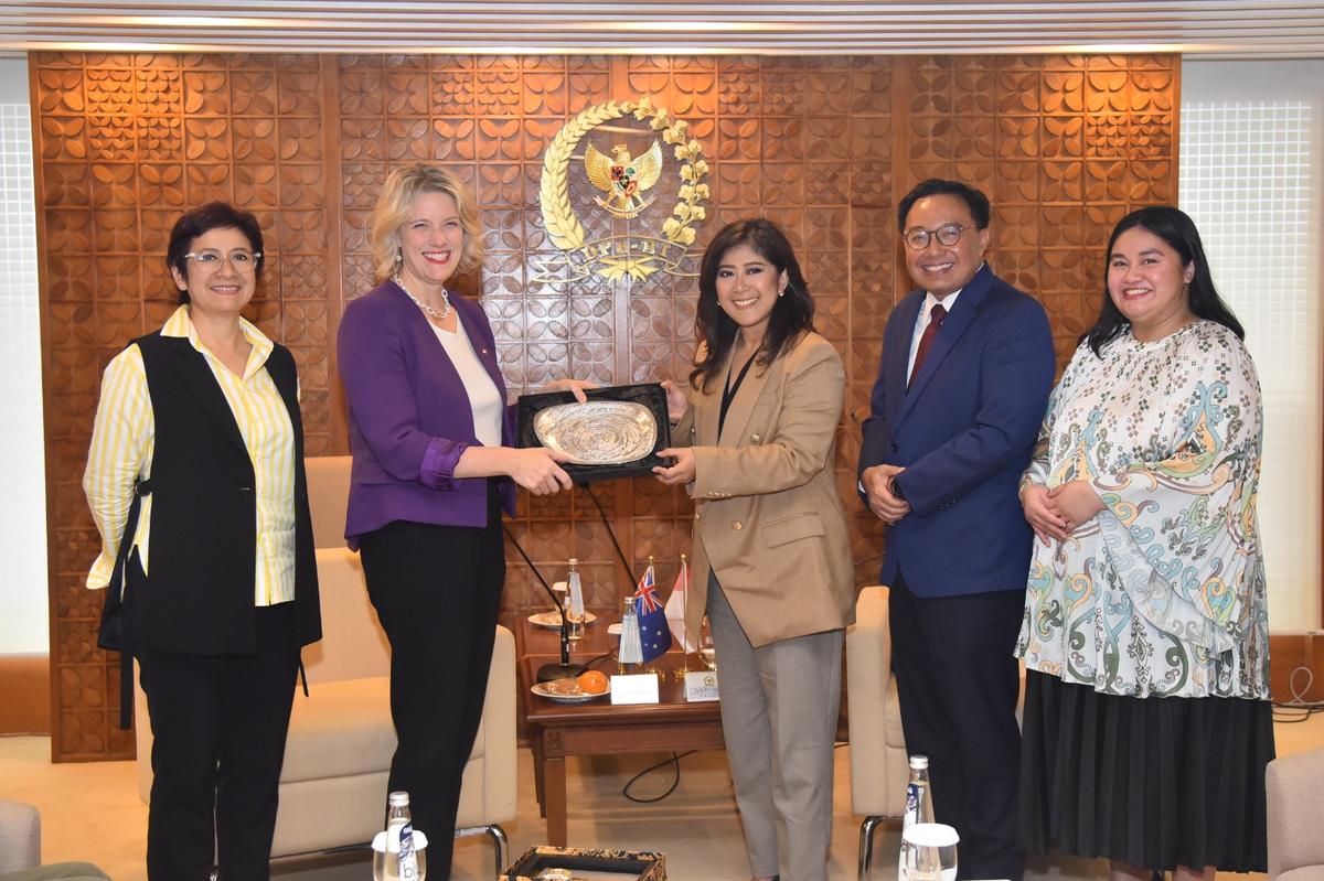 Komisi I Terima Kunjungan Kemendagri Australia Bahas Kerja Sama di Bidang Keamanan Siber