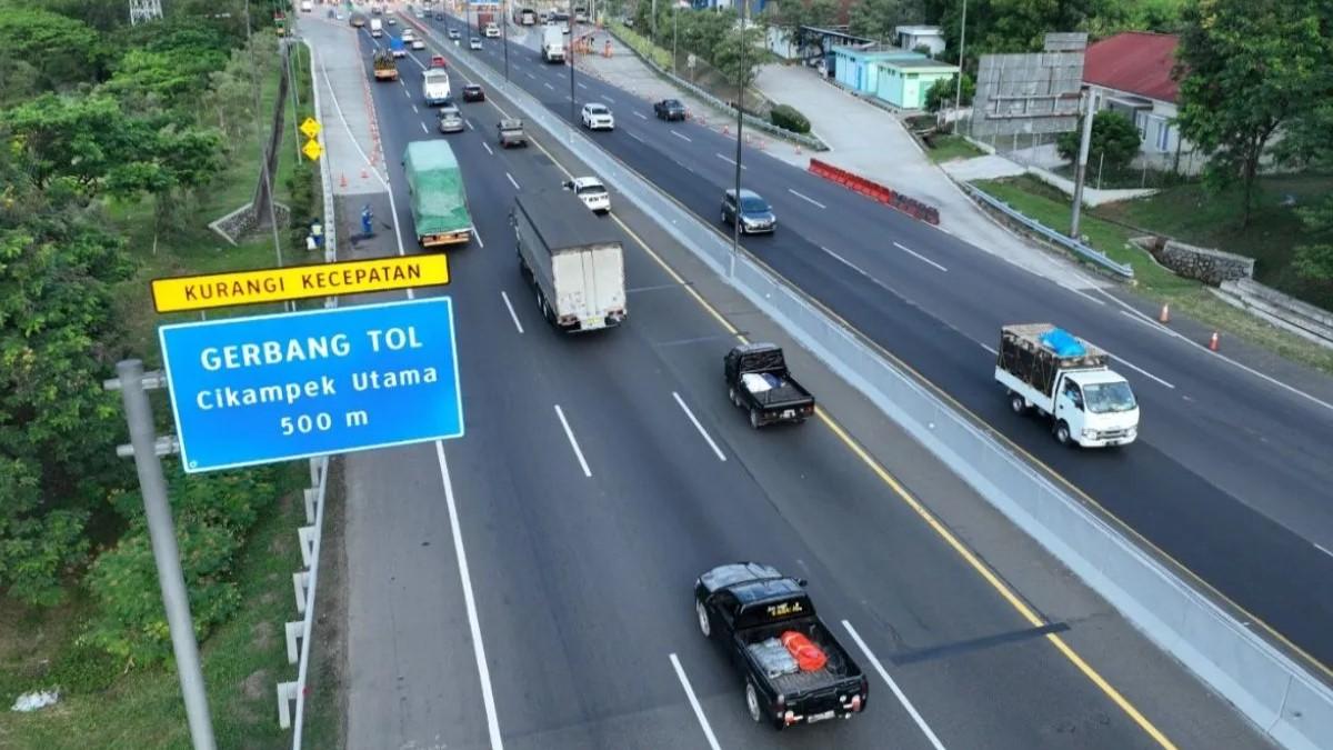 Volume Kendaraan Meninggalkan Jabotabek saat Libur Kenaikan Yesus Meningkat 17,7%