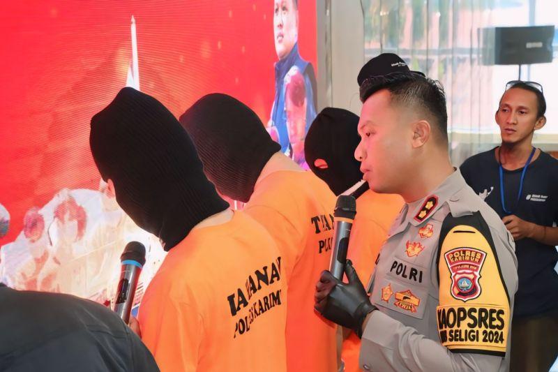 Polisi Gagalkan Peredaran 1,6 Kg Sabu Asal Malaysia, 3 Orang Ditangkap
