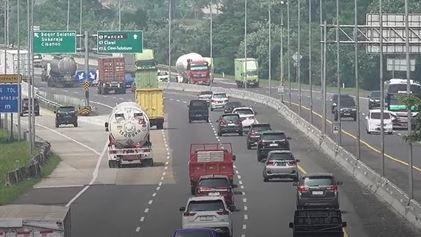 Pagi Ini Jalur Puncak Dilintasi 24 Ribu Kendaraan