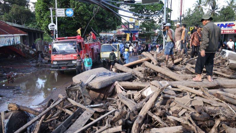 37 Orang Tewas Akibat Banjir Bandang di Agam-Tanah Datar, 35 Korban Berhasil Diidentifikasi
