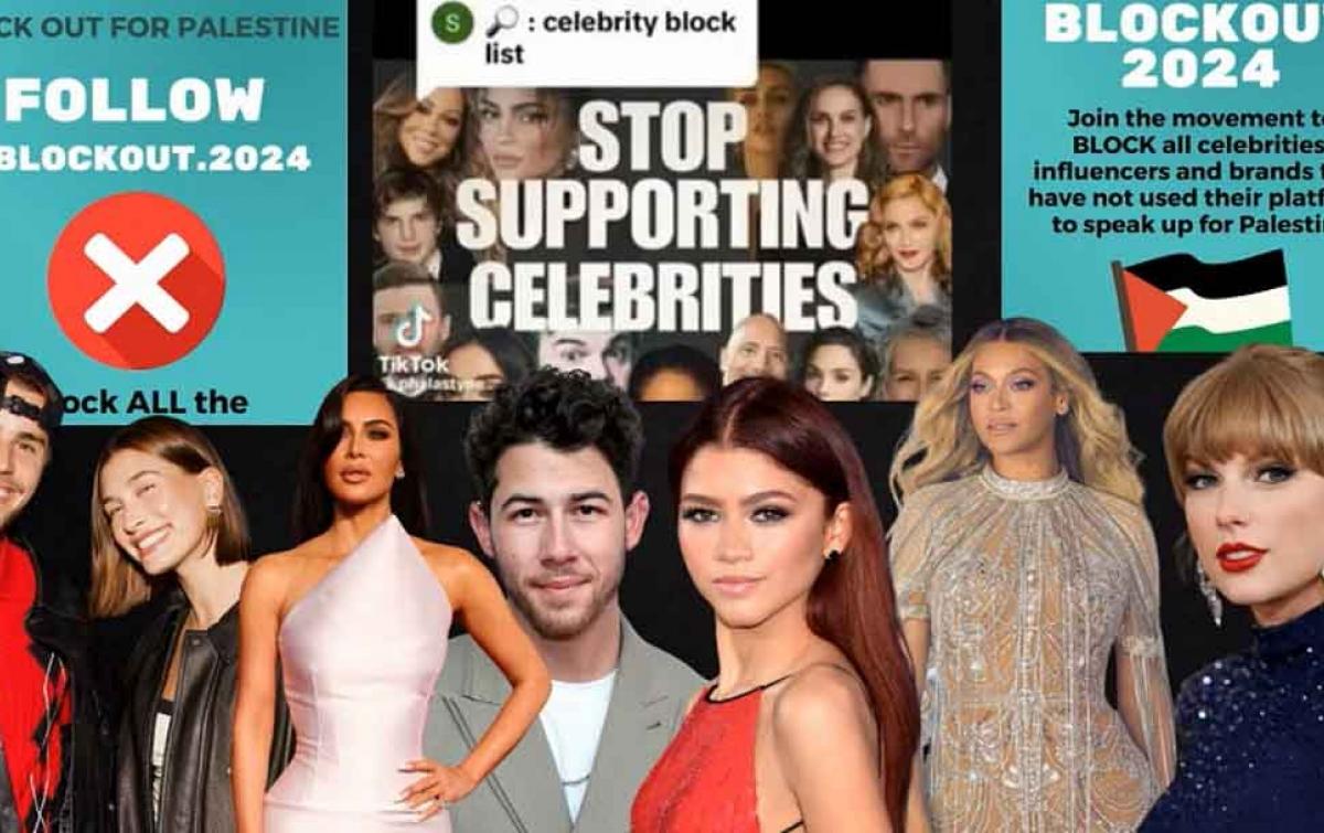 Blockout 2024: Aksi Blokir Akun Artis yang Bungkam Soal Gaza