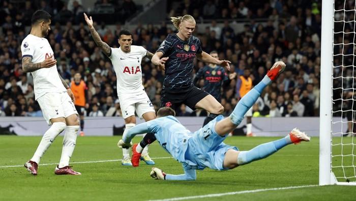 Man City Tuntaskan Tottenham 2-0 di Pekan 37, Selangkah Menuju Juara?