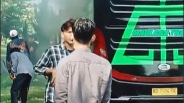 Viral Video Bus Plat Sama dengan Kecelakaan Maut di Ciater Pernah Terbakar