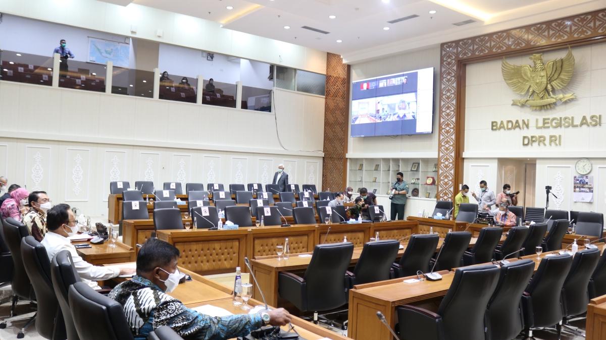 Tok! Baleg Setujui Revisi UU Kementerian Negara Jadi UU Inisiatif DPR