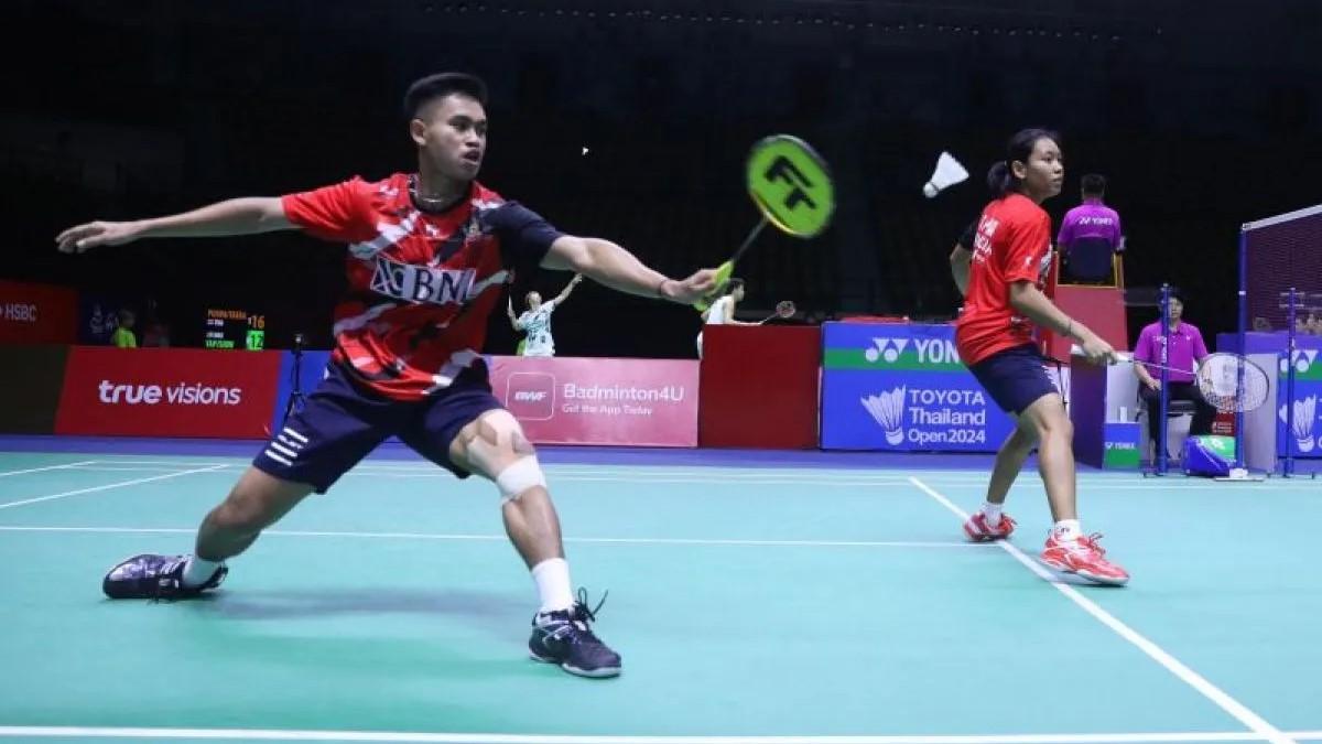 Ganda Campuran Indonesia Jafar/Aisyah Maju ke 8 Besar Thailand Open 2024 usai Kalahkan Denmark