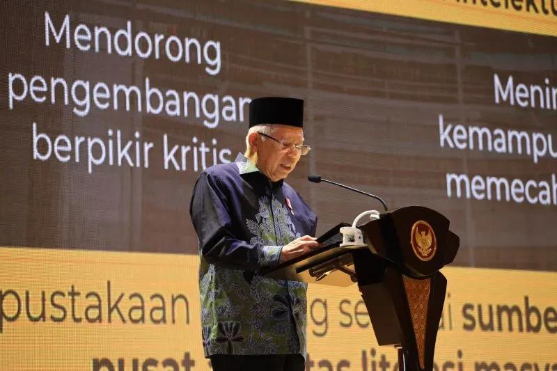 Wapres Ma'ruf Harap Gerakan Literasi di Desa Dapat Wujudkan SDM Unggul