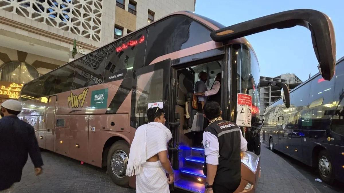 Jemaah Haji Indonesia Mulai Bergerak Ke Makkah