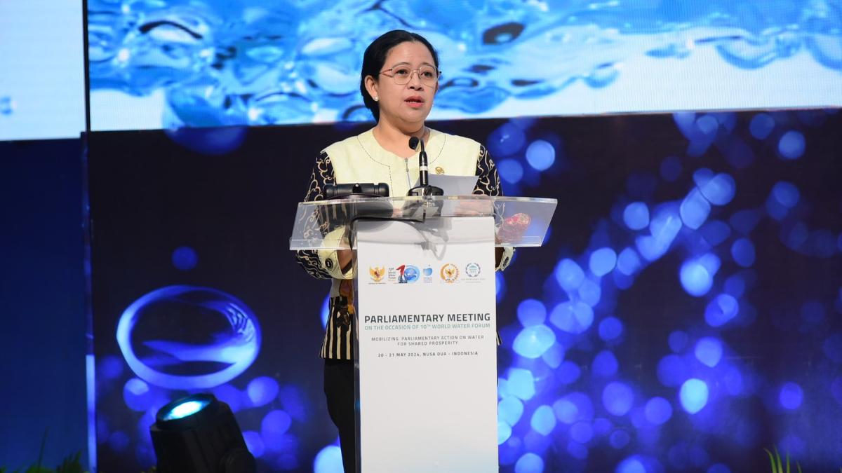 Tutup Forum Parlemen WWF, Puan Ingatkan Harapan Generasi Muda Soal Akses Air Bersih