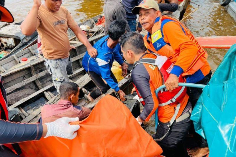 SAR Temukan Jasad ABK 200 Meter dari Tenggelamnya di Sungai Indragiri Hilir