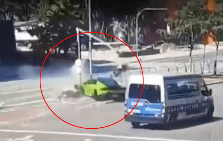 Pengemudi Mobil Lamborghini Tabrak Pelaku Bersenjata di Brasil