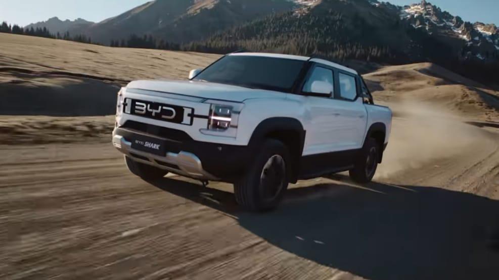 Debut di Meksiko, BYD Shark Perkenalkan Truk Pikap Hybrid Plug-in Baru dari China