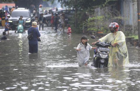 Banjir di Jakarta Meluas, 47 RT Terendam