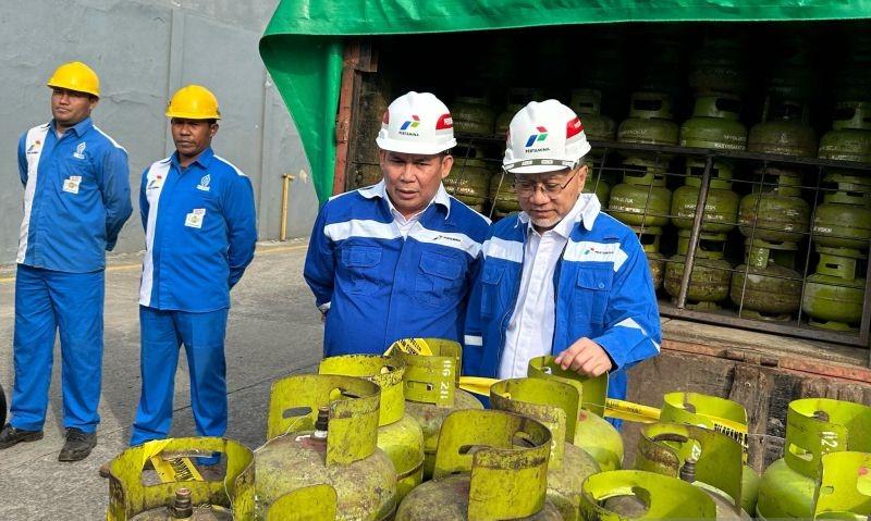 Takaran Tergerus, Mendag Zulhas Periksa Tabung LPG 3 Kg Miliki Residu