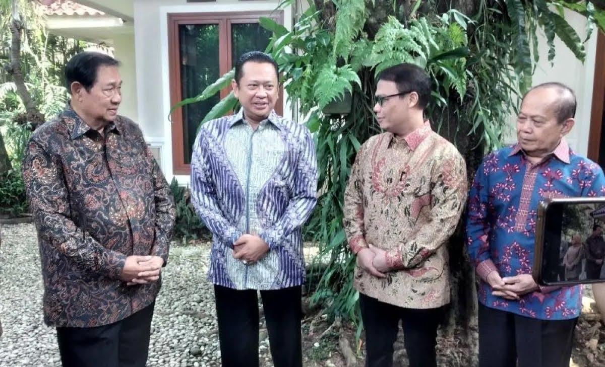 Pimpinan MPR Temui SBY di Rumahnya, Mau Apa?