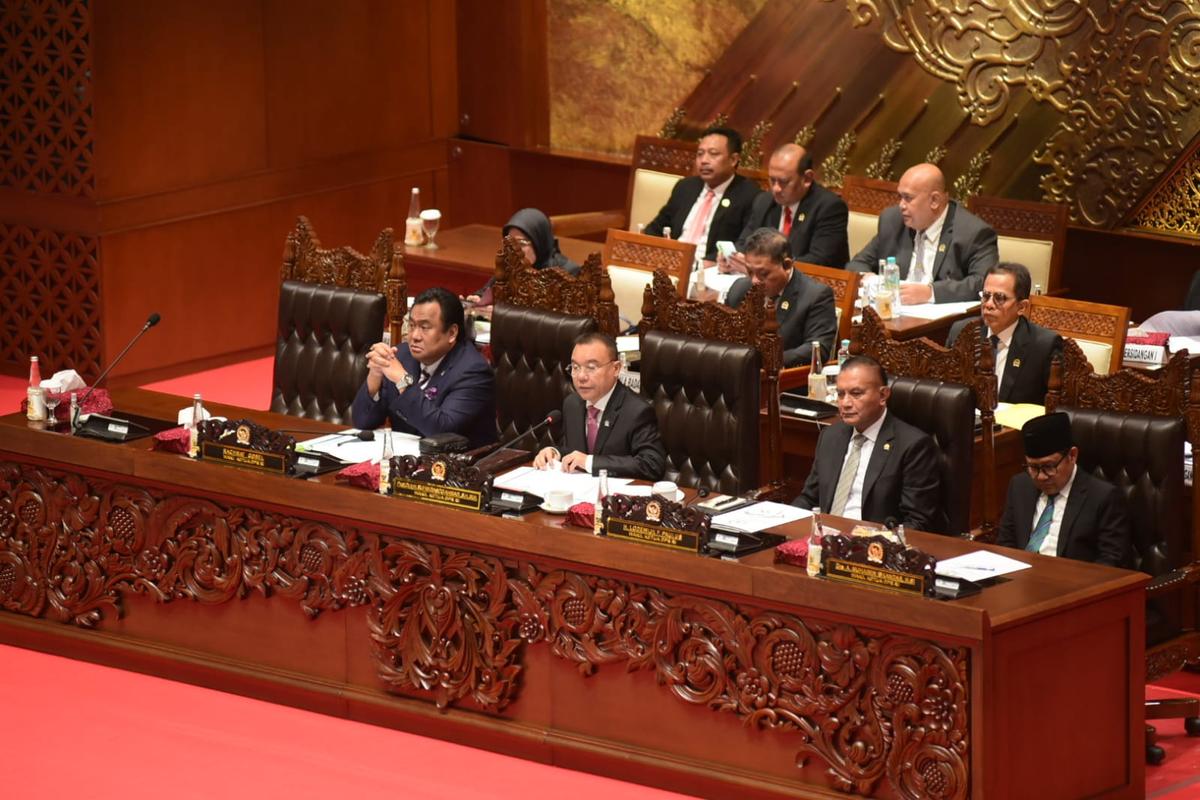 Rapat Paripurna Setujui Empat Revisi Undang-Undang Jadi RUU Inisiatif DPR