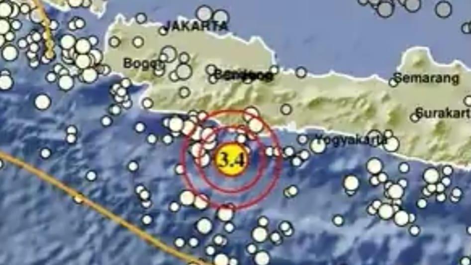 Pangandaran Jabar Diguncang Gempa M 3,4