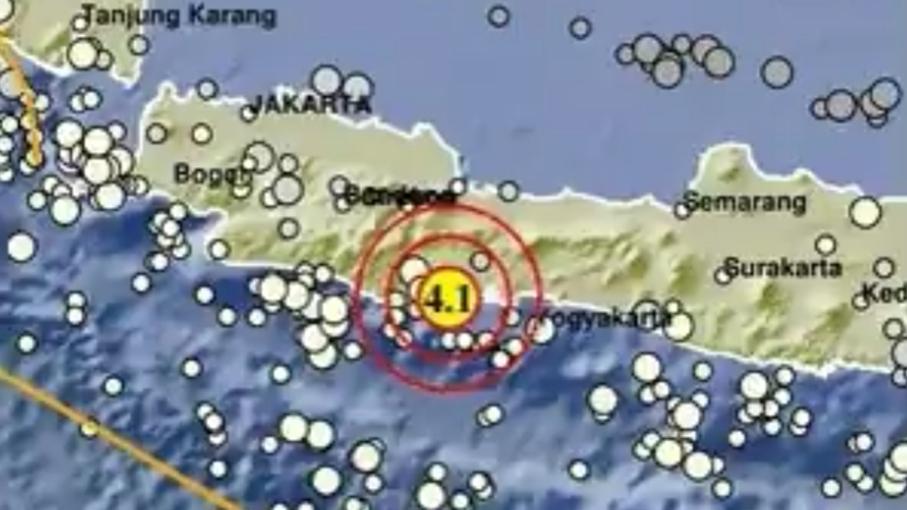 Gempa Magnitudo 4,1 Guncang Pangandaran Jabar