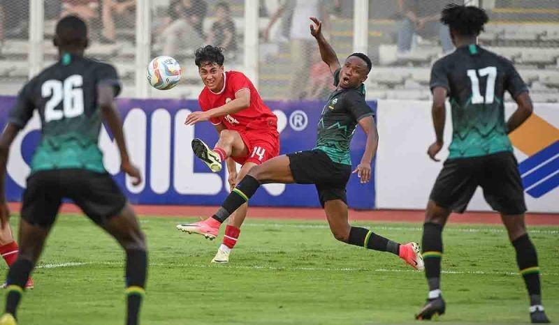 Laga Uji Coba Timnas Indonesia Kontra Tanzania Berakhir Tanpa Gol
