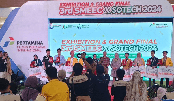 Mahasiswa IPB dan Undip juara Sotech Kilang Plaju 2024