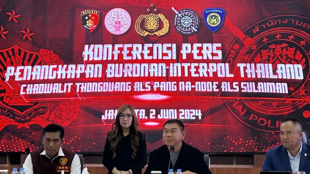 Polisi Sebut Buron Thailand Ditangkap di Bali Masuk Jaringan Narkoba Internasional