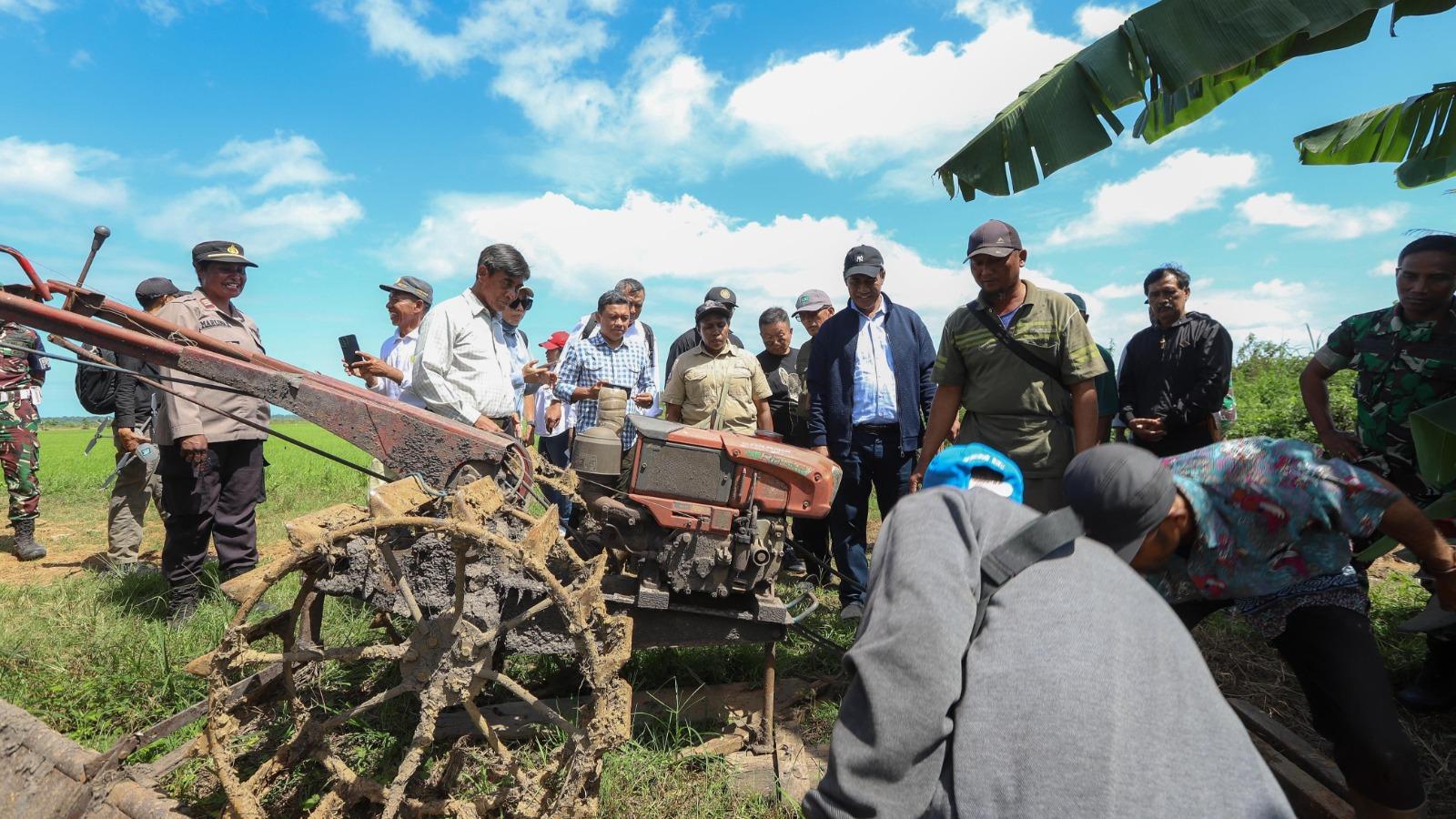 Mentan Amran Targetkan Kesejahteraan Petani Meningkat di Merauke