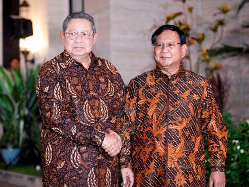 SBY Sanjung Sikap Prabowo Subianto atas Serangan Israel ke Palestina