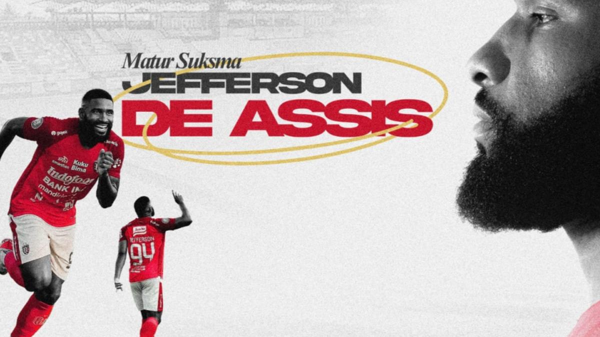 Top Skor Bali United Jefferson Assis Resmi Keluar