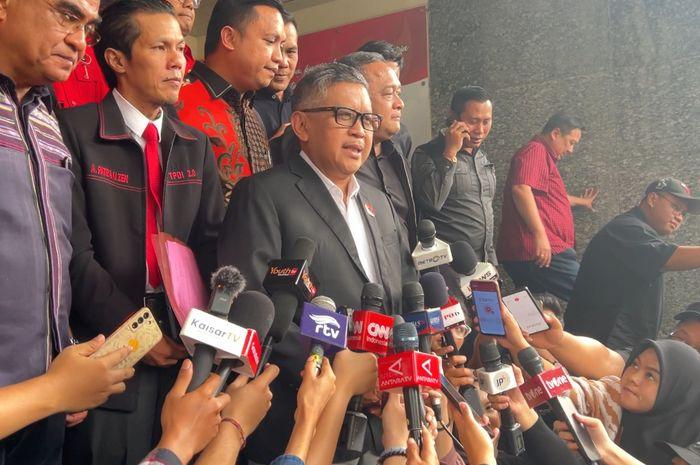 Kala Hasto Tanya Balik ke Polisi, Mana Ucapannya yang Hoax dan Menghasut