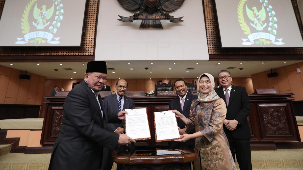 DPD RI Bakal Tindaklanjuti Laporan Hasil Pemeriksaan Tahun 2023 Dari BPK RI