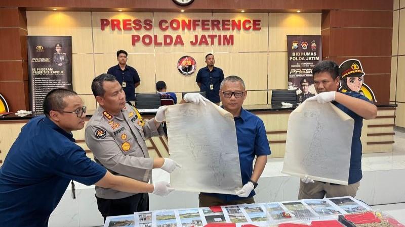 Polda Jatim Ungkap Mafia Tanah di Sumenep, Kerugian Capai Rp114 Miliar