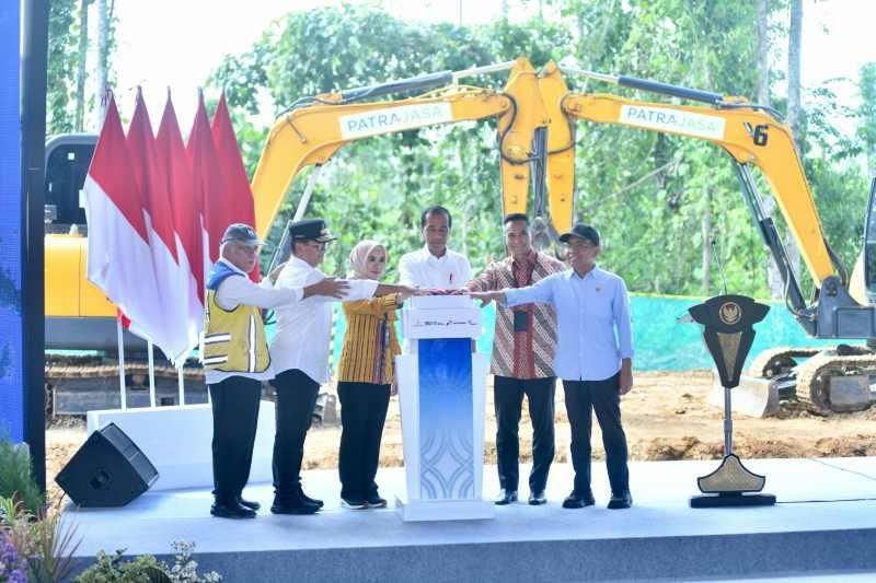 Kolaborasi Pertamina-Bakrie Group, Jokowi ‘Groundbreaking’ Nusantara Sustainability Hub