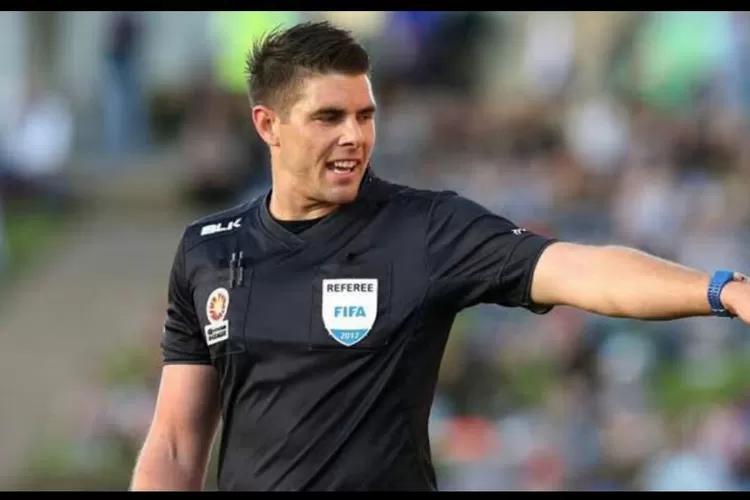 Shaun Evans Jadi Pengadil di Laga Indonesia vs Irak
