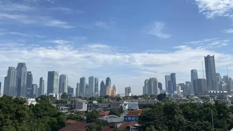 Cuaca Jakarta Cerah Berawan Sepanjang Hari Ini