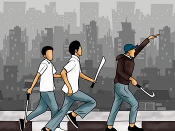 Polisi Amankan 10 Remaja Bawa Senjata Tajam di Palmerah, Jakbar