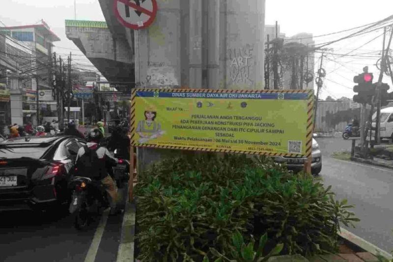 Pengumuman! Pembangunan Saluran Air di Ciledug Raya Selesai November 2024