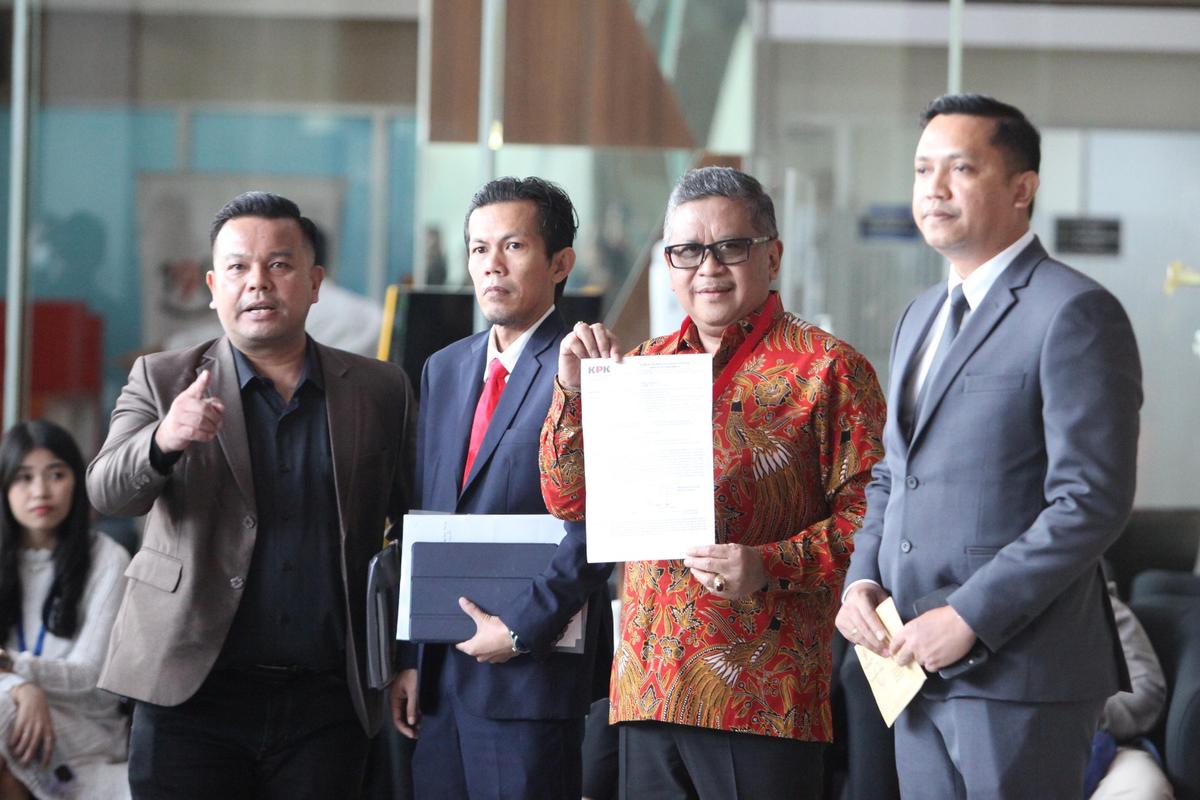 Hasto Diperiksa KPK Terkait Harun Masiku