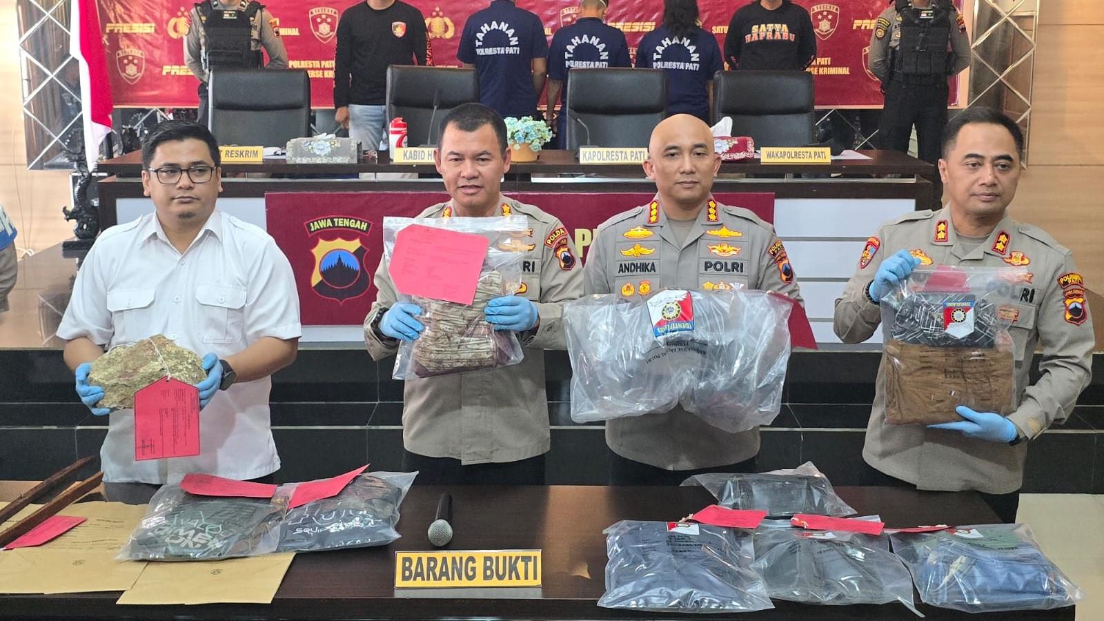 Ini Peran 4 Tersangka Pengeroyokan Bos Rental Mobil Tewas di Pati
