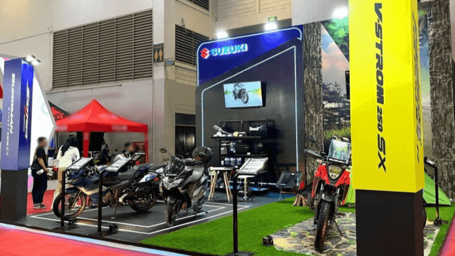 Suzuki Pamerkan Produknya di Jakarta Fair 2024: Ada Motor Praktis Perkotaan hingga Hobi