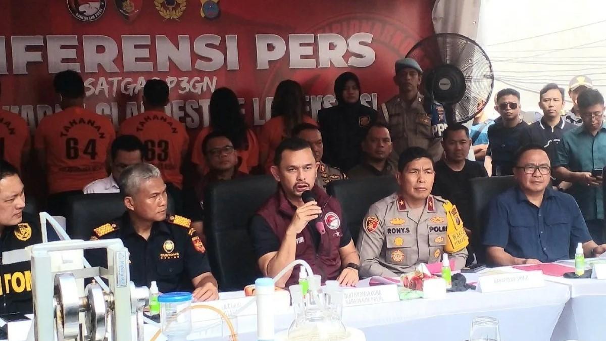 Polisi Bongkar Pabrik Narkoba di Medan Hendak Produksi 314.000 Pil Ekstasi