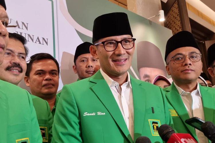 PPP Gagal Lolos ke Senayan, Sandiaga Uno Minta Maaf