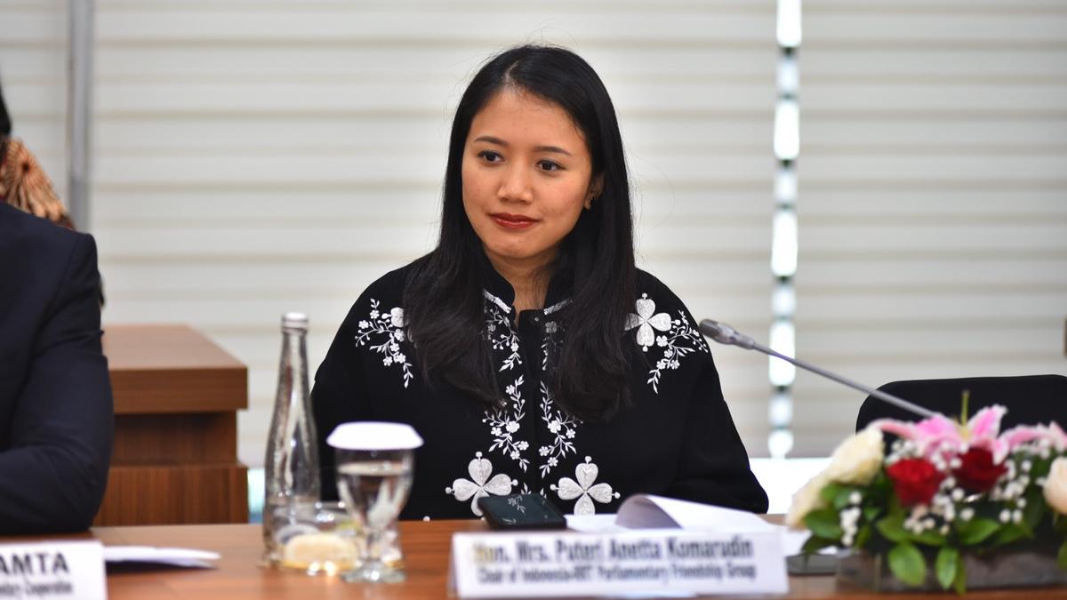 Terima Kunjungan Parlemen Tiongkok, Puteri Komarudin Dorong Inisiasi Kerja Sama di Sektor Keuangan