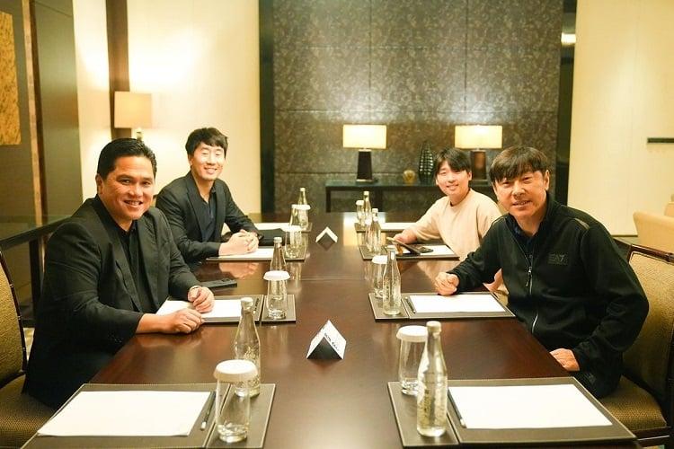 Erick Thohir Bagikan Foto Bertemu STY, Bahas Apa?